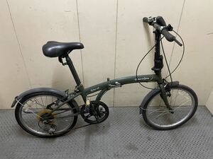 錬楽C#61 DAHON SUV 06 カーキ 折りたたみ自転車 長期保管 中古現状品 直接引取り大歓迎 長野県長野市