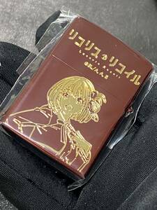 zippo リコリス リコイル 千束 両面ゴールド加工 アニメ レッド 希少モデル 2023年製 