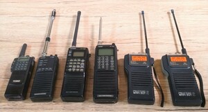 YUPITERUの広帯域レシーバ MVT-7000 8MHz～1300MHz 他 MVT-3100　VT-890 TONO TT-400S WAVE BOY-2 2台 まとめてジャンクセット 現状渡し品