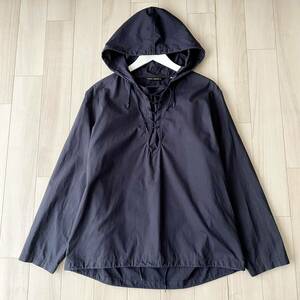 PHIGVEL RACE UP HOODED SHIRT フィグベル レースアップ フーデッド シャツ ミリタリー スモック ジャケット アノラック パーカー old joe