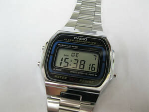 ★ CASIO カシオ 腕時計 デジタル　電池 A164W　動作確認済★中古★