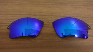 ★処分価格！★オークリー ファストジャケットXL用 カスタム偏光レンズ ICE BLUE Color Polarized 新品 Oakley Fast Jacket XL