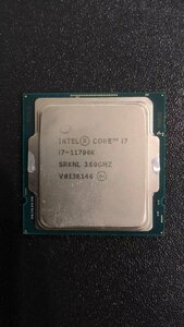 CPU インテル Intel Core I7-11700K プロセッサー 中古 動作未確認 ジャンク品 - 9941