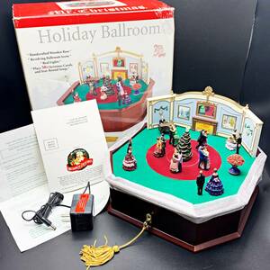 【新品 未使用品】動画あり ミスタークリスマス ボール ルーム オルゴール 50曲 Mr Christmas ダンス ホール 舞踏会 電子 ビンテージ レア