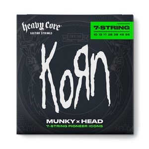 JIM DUNLOP KRHCN1065 KORN HEAVY CORE STRINGS 10/65 7弦ギター用 エレキギター弦