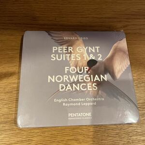 ■ CD Edvard Grieg Peer Gynt Suites 1 & 2 FOUR NORWEGIAN DANCES English Chamber Orchestra Raymond Leppard PENTATONE