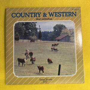 【Country ＆Western Best Collection★カントリー＆ウェスタンのすべて】2枚組 LP レコード★Sound Stream 3000