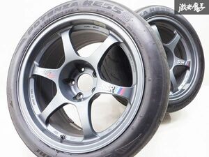 希少!! 売り切り SSR TYPE-C タイプC RS 17インチ 10J +15 5穴 PCD114.3 255/40R17 タイヤ付き 2本 BNR32 BCNR33 BNR34 GT-R ランエボ