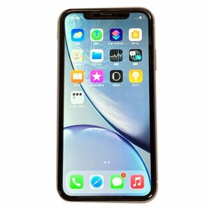 ■■ iPhone XR 64GB SIMフリー ホワイト MT032J/A 判定〇 ■■