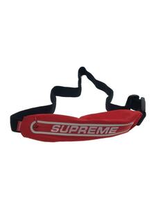 Supreme◆ウエストバッグ/-/RED/プリント