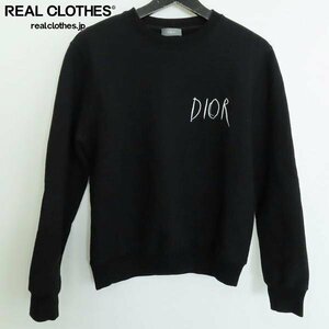 ☆【JPタグ】Dior×Raymond Pettibon/ディオール・オム xレイモンド・ペティボン 19AW 刺繍スウェット 943J612E0531/S /060