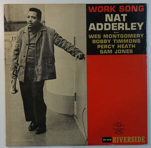 極美! US Riverside RLP 12-318 オリジナル Work Song : Nat Adderley 靑小/ DGレーベル
