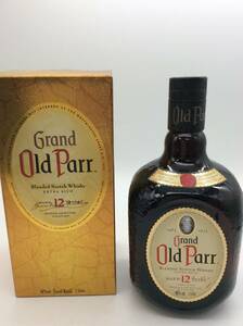 ＃1633 Old Parr オールドパー 12年 箱有 1000ml 40% 未開栓 古酒 ウイスキー スコットランド