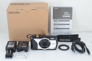 【適格請求書発行】新品級 RICOH リコー G900 コンパクトデジタルカメラ ホワイト 元箱付【アルプスカメラ】240414b