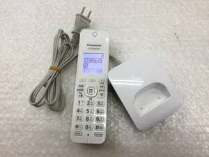 パナソニック 充電器付子機 KX-FKD404-W1 中古品A-3034