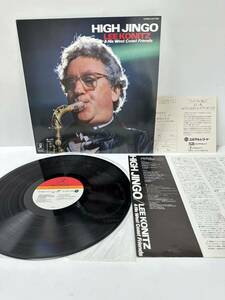 レコード LP LEE KONITZ/HIGH JINGO/ATLAS LA27-1016 （管理No.16）