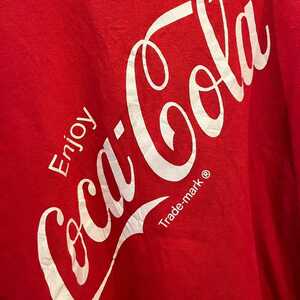 トレーナー　コカ・コーラ　ロゴ　赤　/Y486