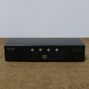 yb388/Corega CG-PC4KVMC-W/ PC4台用 PS/2 USBコンボ パソコン自動切替器