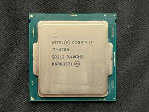 Core i7/第6世代/BIOS起動確認済！ Intel CPU Core i7-6700 SR2L2 3.40 GHz 最大 4 GHz PCパーツ (管理②)