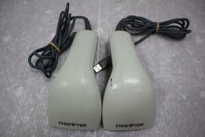 CB0809 K L ★　CHAMPTEX SD120　CCDスキャナー 【2個セット】
