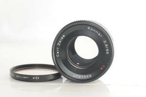 ★良品★CONTAX コンタックス Carl Zeiss Sonnar 85mm F2.8 T* MMJ★完動★A106★