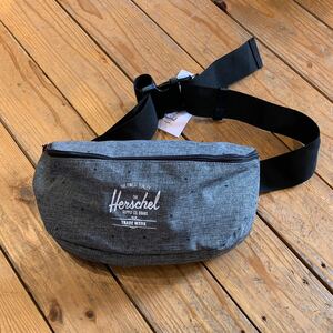 新品 ハーシェルサプライ Herschel Supply ウエストポーチ ショルダーバッグ グレー 肩掛け 腰かけ ミニバッグ タグ付き未使用品 A0842