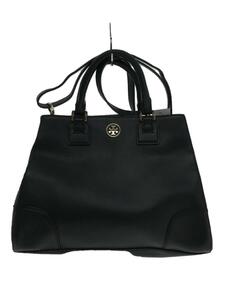 TORY BURCH◆ショルダーバッグ/レザー/BLK/HFA031