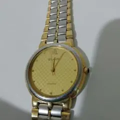 メンズ腕時計ヴィンテージELGIN QUARTZ FK199