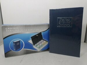 CASH BOX, THAT LOOKS LIKE A DICTIONARY 本型金庫 大 海外品 隠し金庫 英語辞書 箱付き 雑貨[未使用品]