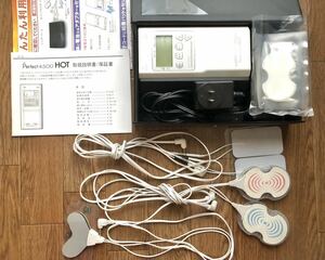 Perfect4500HOT 温熱干渉波 EMS 筋トレ 体幹トレ 顔用EMSパット付き ヒロセ電機　美顔