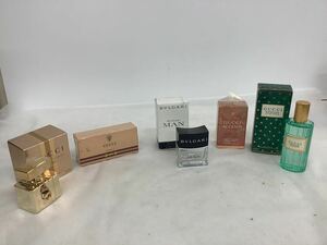 ◯営HM031-A6T60【埼玉発】ブランド香水5種まとめ売り GUCCI×4種 BVLGARI×1種 ACCENT Premiere MEMOIRE D