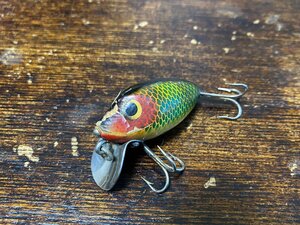 40s Heddon Midgit Digit ウッド!! オールド!! 金目!! 希少モデル!! /オールドへドン リバーラント ミジェット オールドタックル