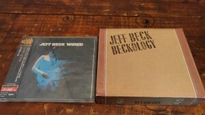 ■CD 5000円以上で送料無料！ジェフベック　Jeff Beck Wired ＆ BECKOLOGY CD 2枚セット・ギターインストならこれ！m0o1301