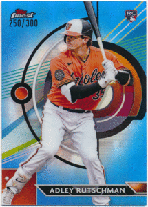 Adley Rutschman MLB 2023 Topps Finest RC Rookie Blue Refractor 300枚限定 ルーキーブルーリフラクター アドリー・ラッチマン