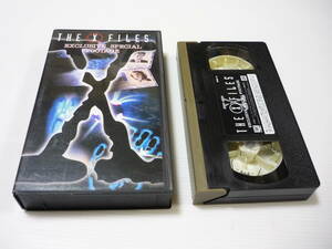 [管01]【送料無料】VHS ビデオ THE X FILES EXCLUSIVE SPECIAL FOOTAGE Xファイル X-FILES デイヴィッド・ドゥカヴニー