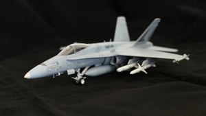 1/48 アメリカ海軍 F/A-18A スーパーホネット 組立塗装済完成品