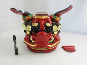 【特別販売品】獅子頭　宇津　(幅30cm高29cm奥24cm)長期在庫品の為特価セール 国産木製高級仏具通販　管理番号「4523」