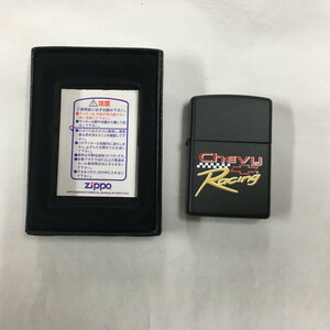 未使用Zippo オイルライター Chevy Racing ブラック 1月/2002年 [jgg]