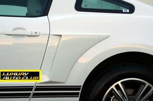 2010-2014 フォード マスタング サイドベント ダクト スクープ エアロ インテ－ク ボディ－キット パネル 外装カスタム マッスル