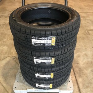 (FE001.13) おてがる配送 料無料 [4本セット] PIRELLI ICE ASIMMETRICO plus　165/55R15 75Q 2022年製造 室内保管 165/55/15　スタッドレス