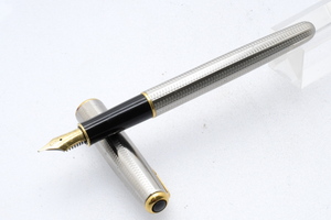 PARKER パーカー SONNET ソネット メタルプレート 18K コンバーター 万年筆 ■24395