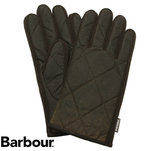 バブアー Barbour グローブ 手袋 メンズ キルティング サイズM MGL0129 OL71 新品