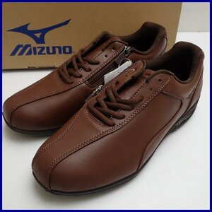 ☆未使用 Mizuno/ミズノ ウォーキングシューズ メンズ26cm/ブラウン/LS028/タグ・外箱付き/スニーカー&1893200030