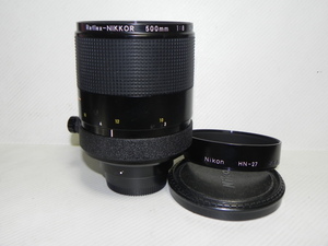 Nikon　レフレックス　500ｍｍＦ8　レンス゛(New)中古品