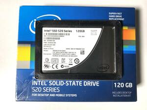 【中古】SSD インテル520シリーズ 120GB　BOX