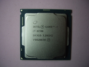 【送料無料】 Intel Core i7-8700 （LGA1151、3.20GHz、SR3QS）