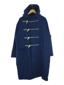 POLYPLOID◆DUFFLE COAT C/ダッフルコート/3/ウール/BLU/02-C-07