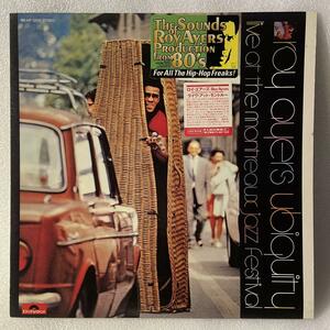 ROY AYERS UBIQUITY /LIVE AT MONTREAUX JAZZ FESTIVAL / LP / marvin gaye curtis mayfield muro dev large