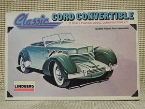 LINDBERG 1/25 CORD CONVERTIBLE