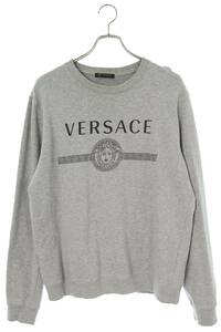 ヴェルサーチェ Versace A83867 A231242 サイズ:L フロントプリントスウェット 中古 BS99